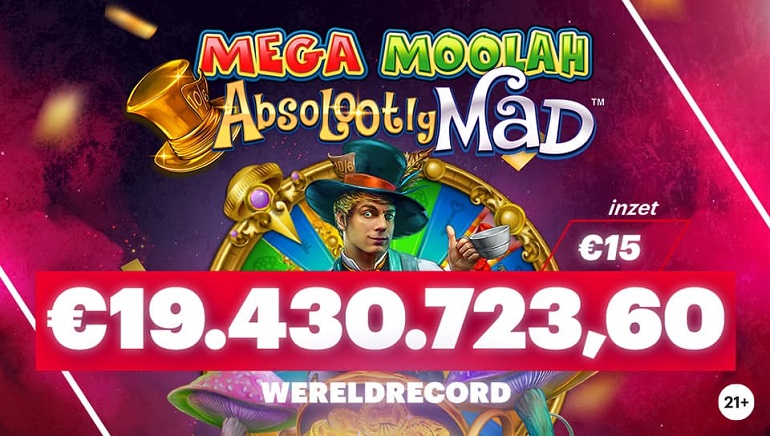 Microgaming's Mega Moolah Vestigt Nieuw Record Met een Uitbetaling van € 19,4 Miljoen