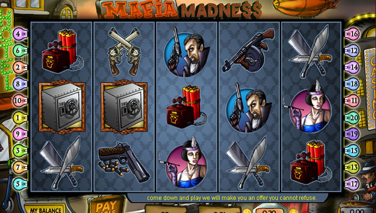 Mafia Madness - 100 Gratis Spins