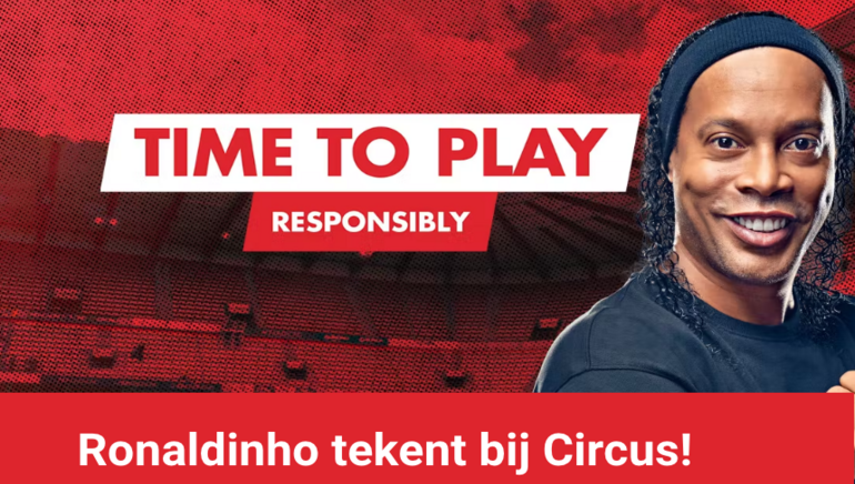 Ontmoet Ronaldinho met Circus Casino en ontvang een gesigneerd shirt